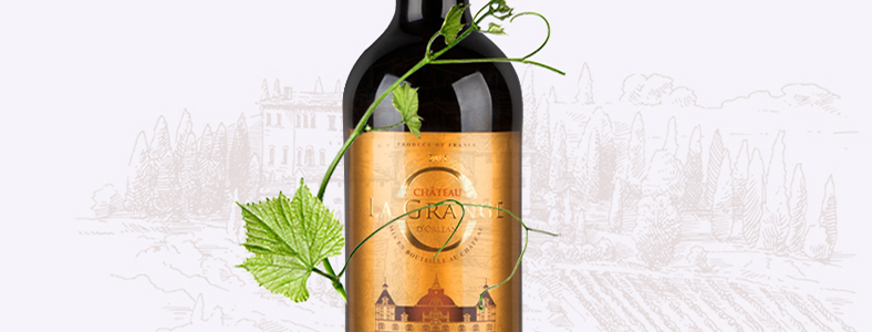 13°法国德兰城堡红葡萄酒750ml 瓶