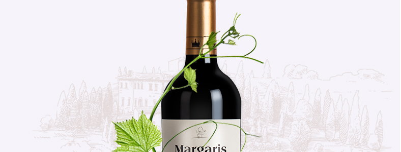 14°法国玛格丽思干红葡萄酒750ml 瓶