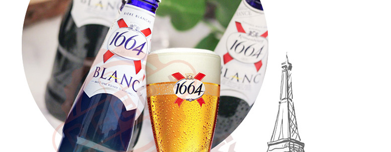 法国克伦堡1664啤酒330ml 瓶